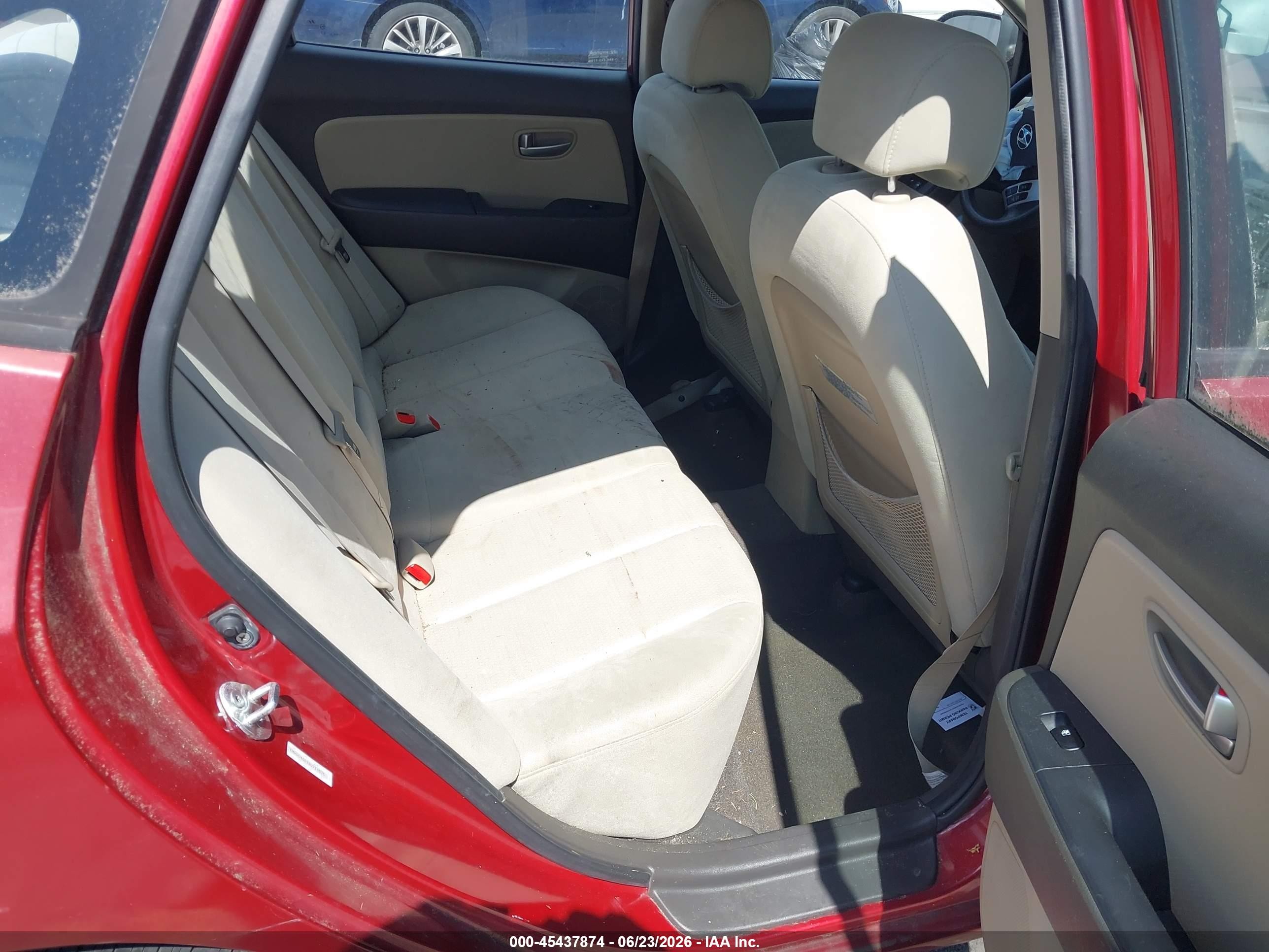 2009 Hyundai Elantra Gls Темно-бордовый vin: KMHDU46D39U719025