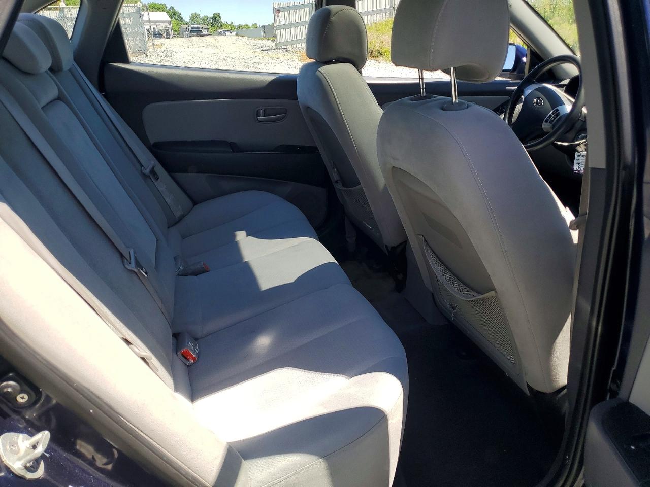 2009 Hyundai Elantra Gls Blue vin: KMHDU46D39U726234