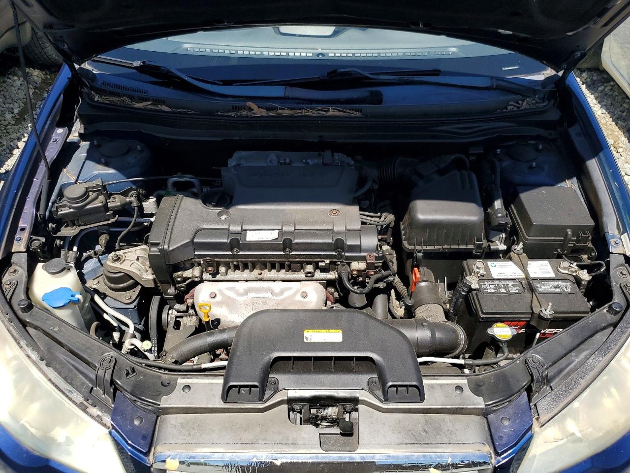 2009 Hyundai Elantra Gls Blue vin: KMHDU46D39U726234