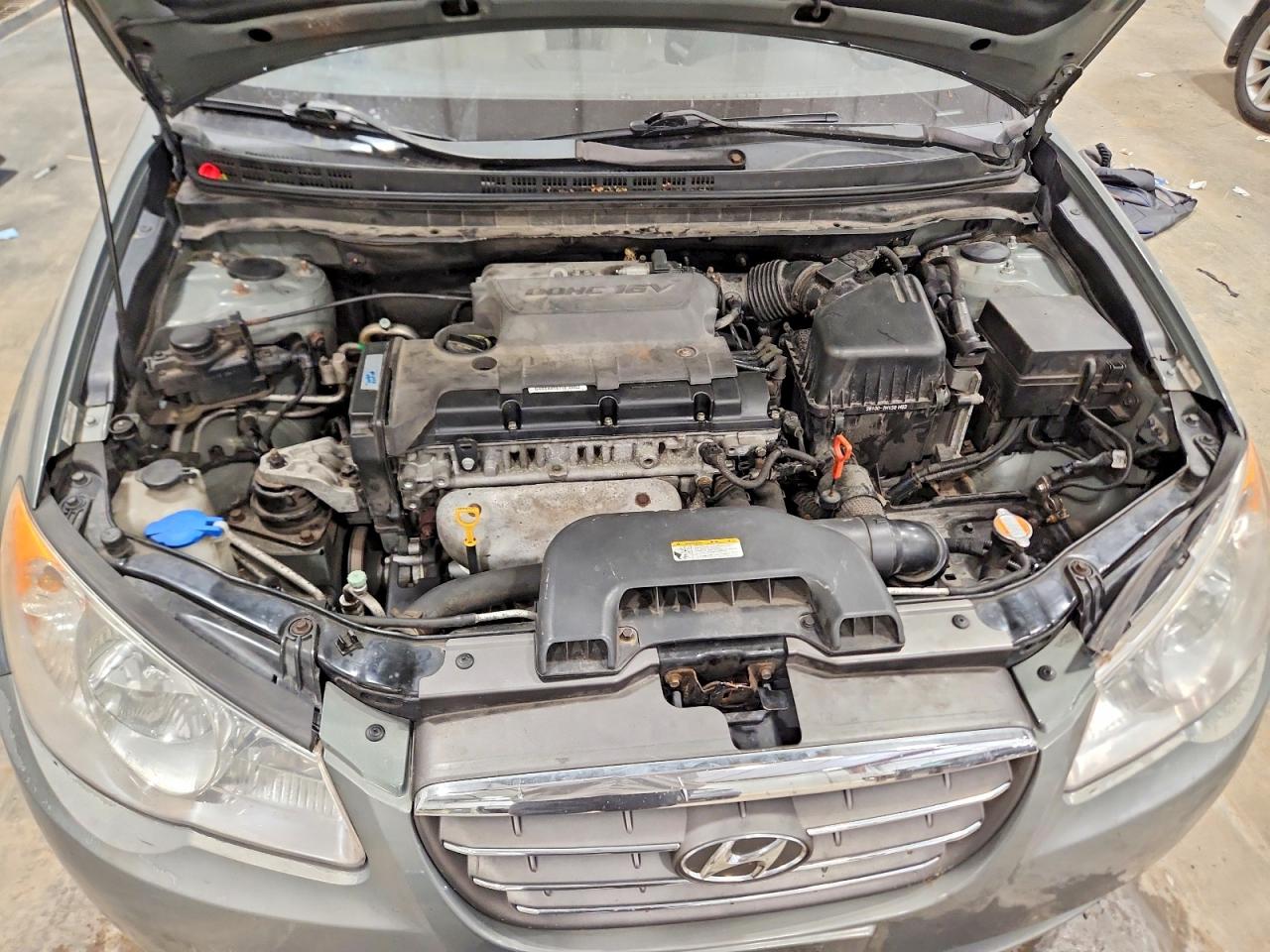 2009 Hyundai Elantra Gls Серый vin: KMHDU46D39U748928