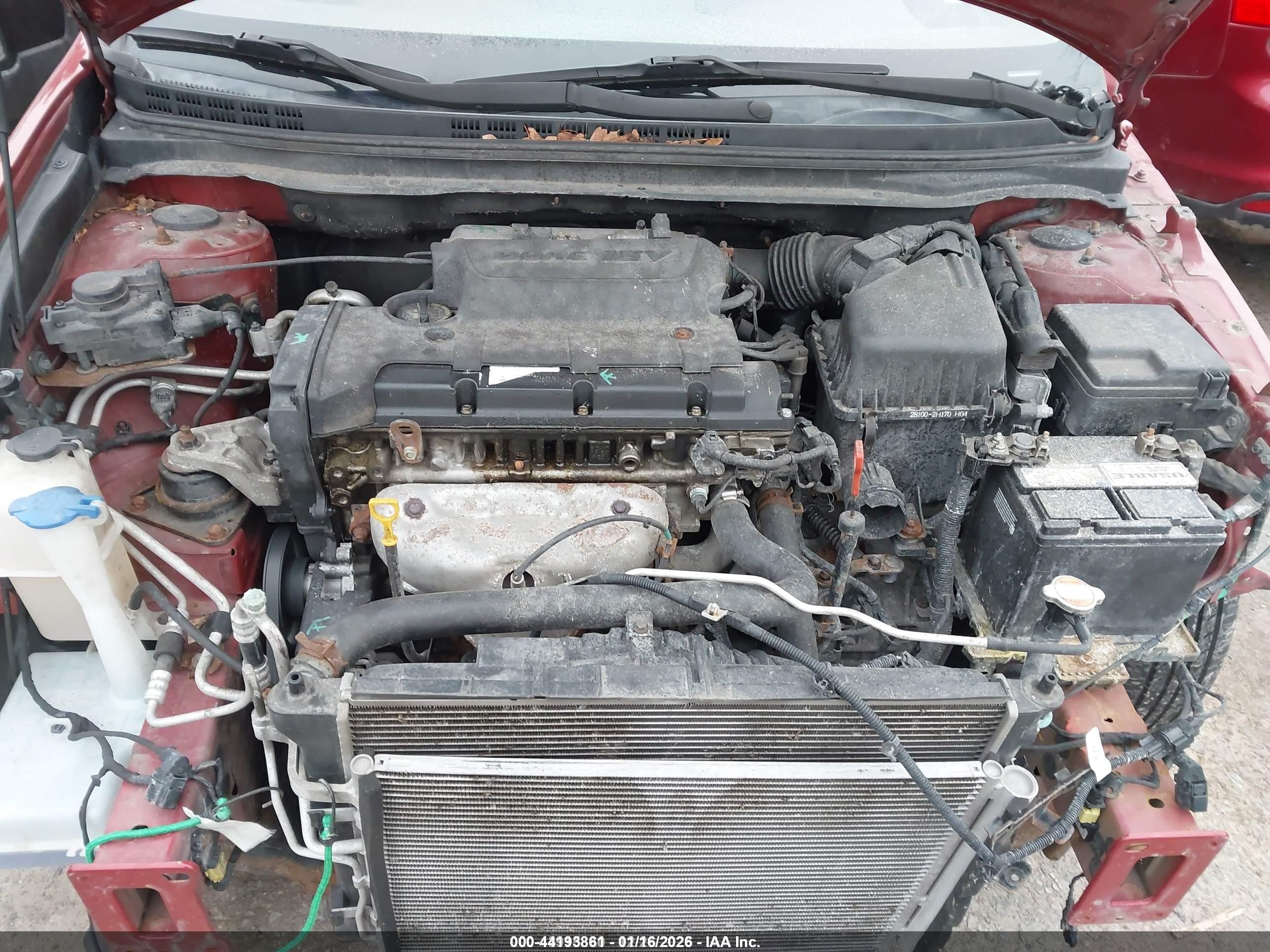 2009 Hyundai Elantra Gls Red vin: KMHDU46D39U749738