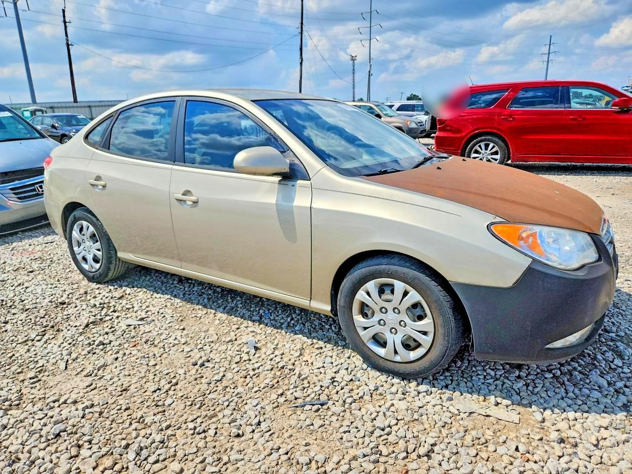 2009 Hyundai Elantra Gls Two Tone vin: KMHDU46D39U791228