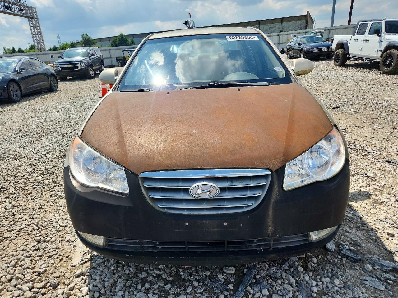 2009 Hyundai Elantra Gls Two Tone vin: KMHDU46D39U791228