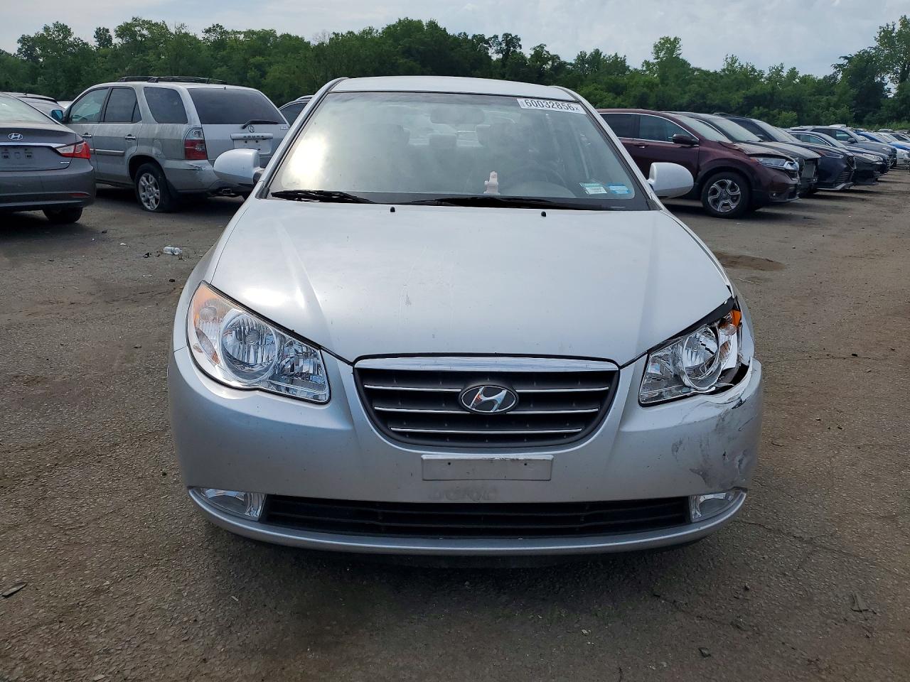 2009 Hyundai Elantra Gls Серебряный vin: KMHDU46D39U796381