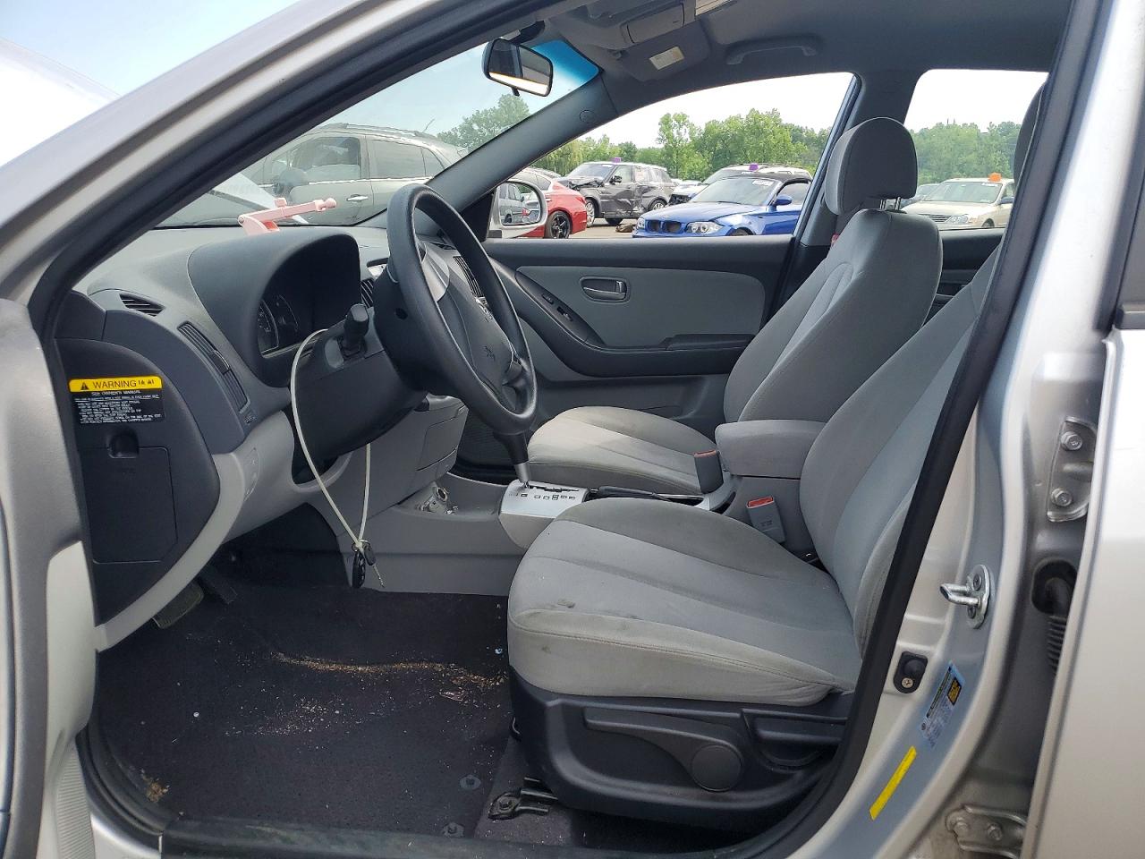 2009 Hyundai Elantra Gls Серебряный vin: KMHDU46D39U796381