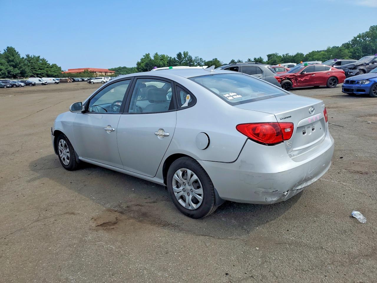 2009 Hyundai Elantra Gls Серебряный vin: KMHDU46D39U796381