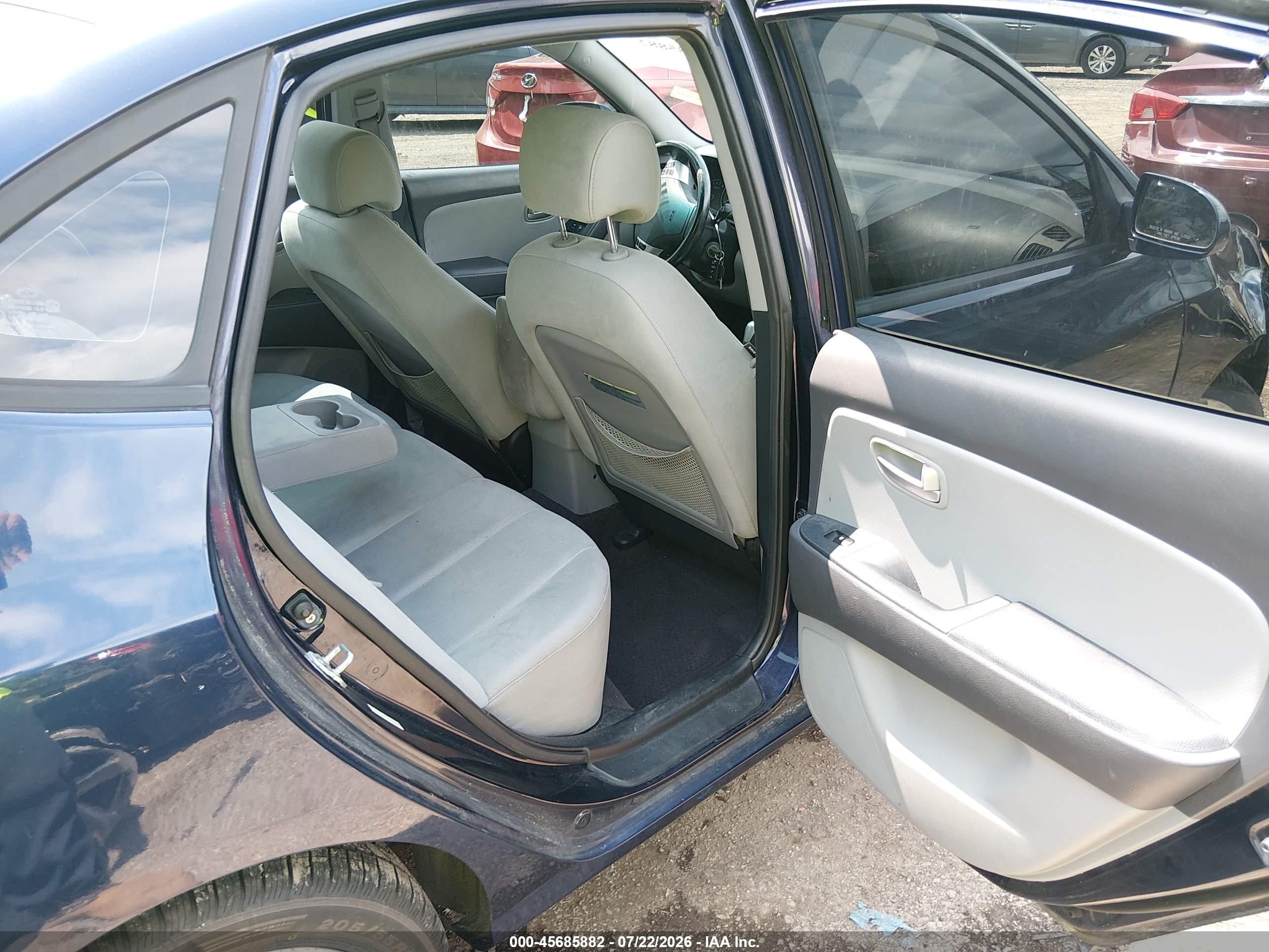 2009 Hyundai Elantra Se Blue vin: KMHDU46D39U799748
