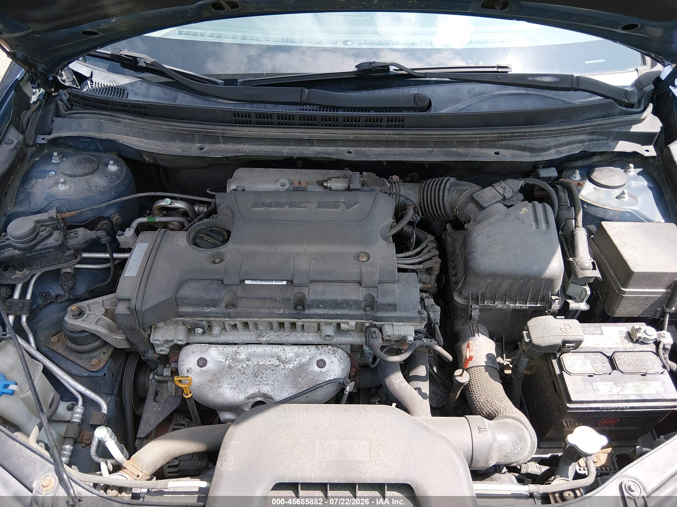 2009 Hyundai Elantra Se Blue vin: KMHDU46D39U799748