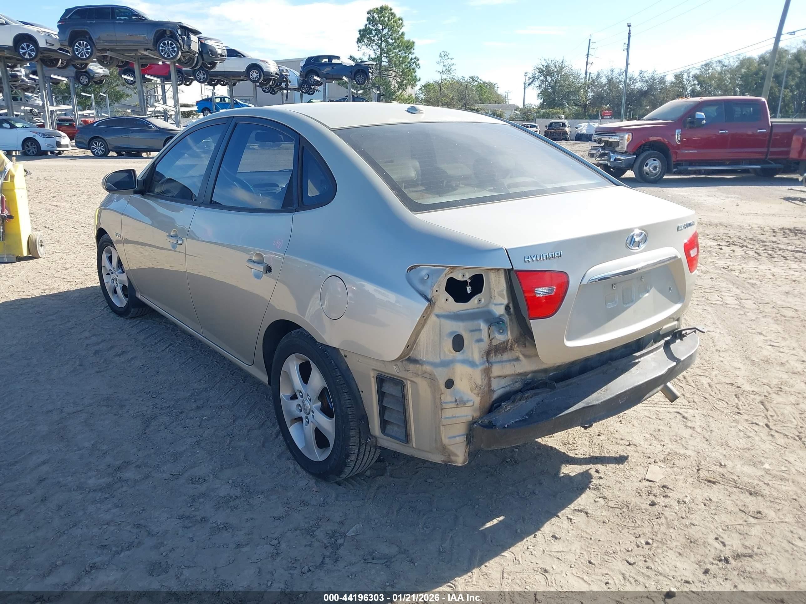2007 Hyundai Elantra Gls/limited/se Pewter vin: KMHDU46D47U196661