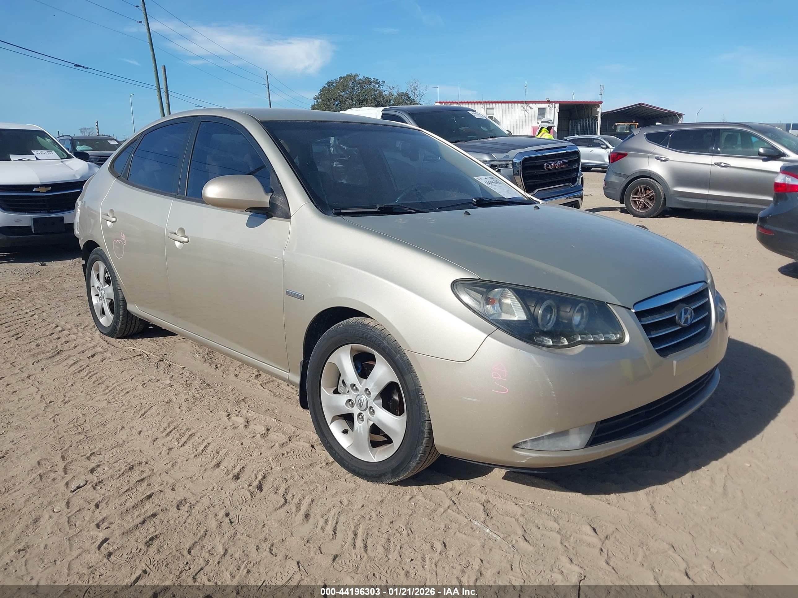2007 Hyundai Elantra Gls/limited/se Pewter vin: KMHDU46D47U196661