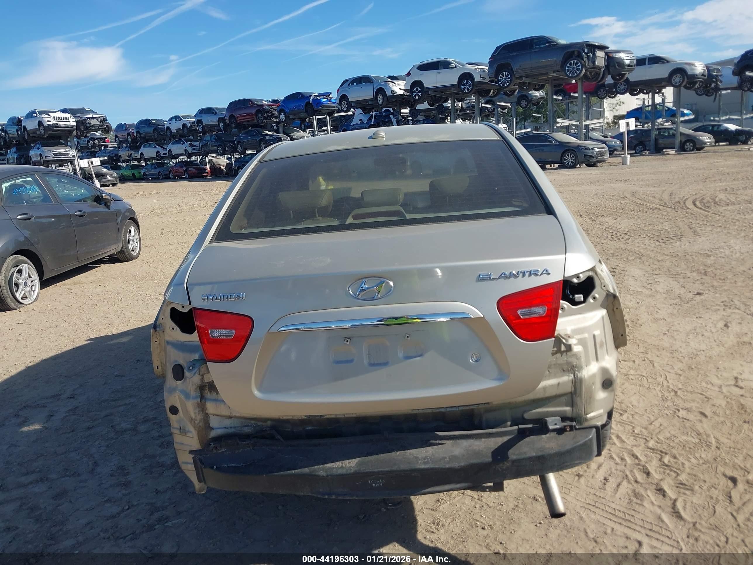 2007 Hyundai Elantra Gls/limited/se Pewter vin: KMHDU46D47U196661
