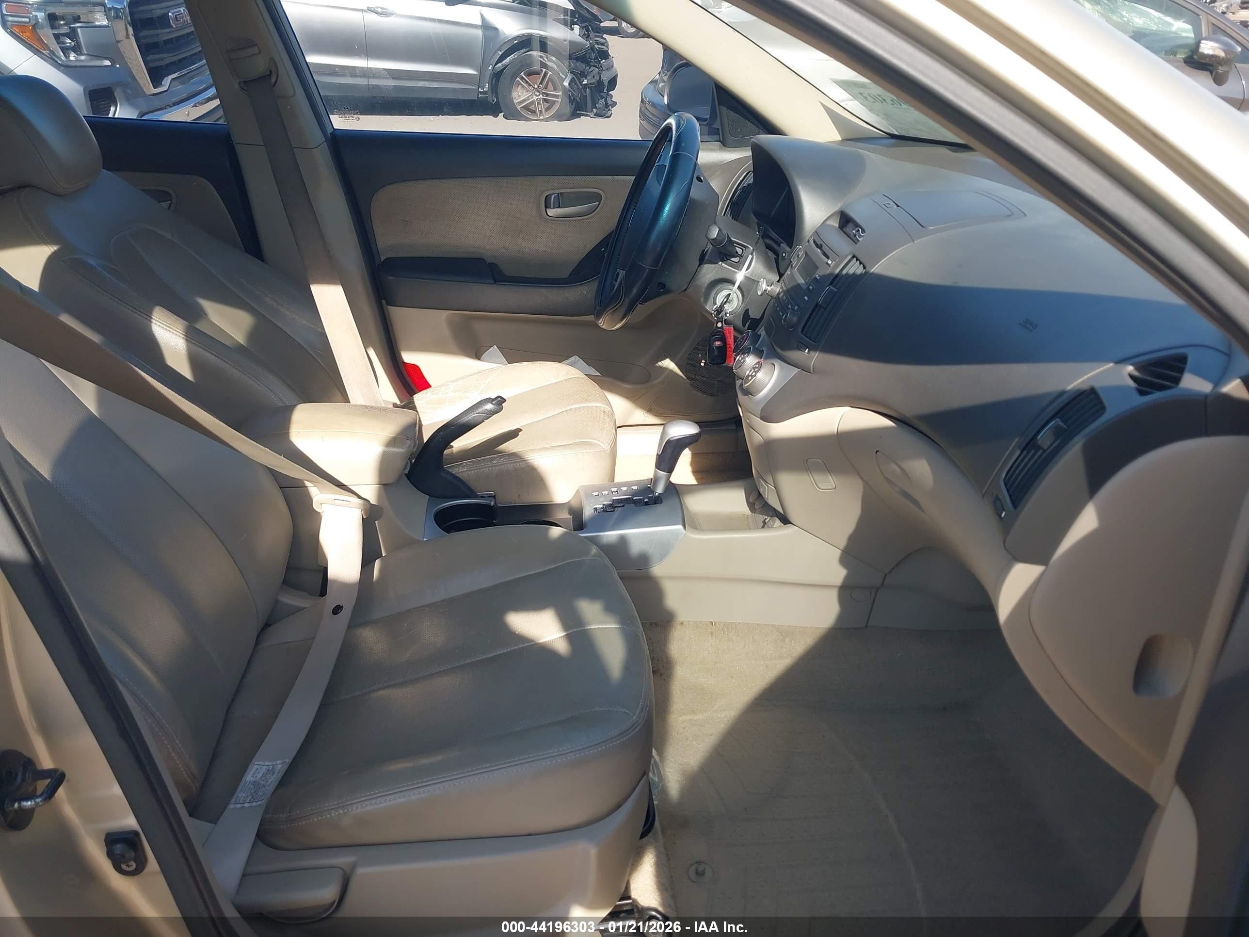 2007 Hyundai Elantra Gls/limited/se Pewter vin: KMHDU46D47U196661