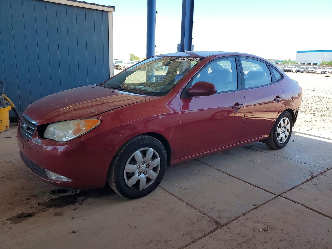2007 Hyundai Elantra Gls Красный vin: KMHDU46D47U200305