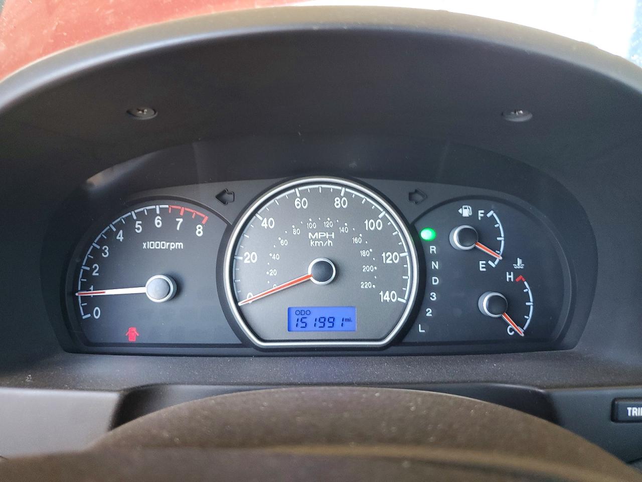 2007 Hyundai Elantra Gls Red vin: KMHDU46D47U200305