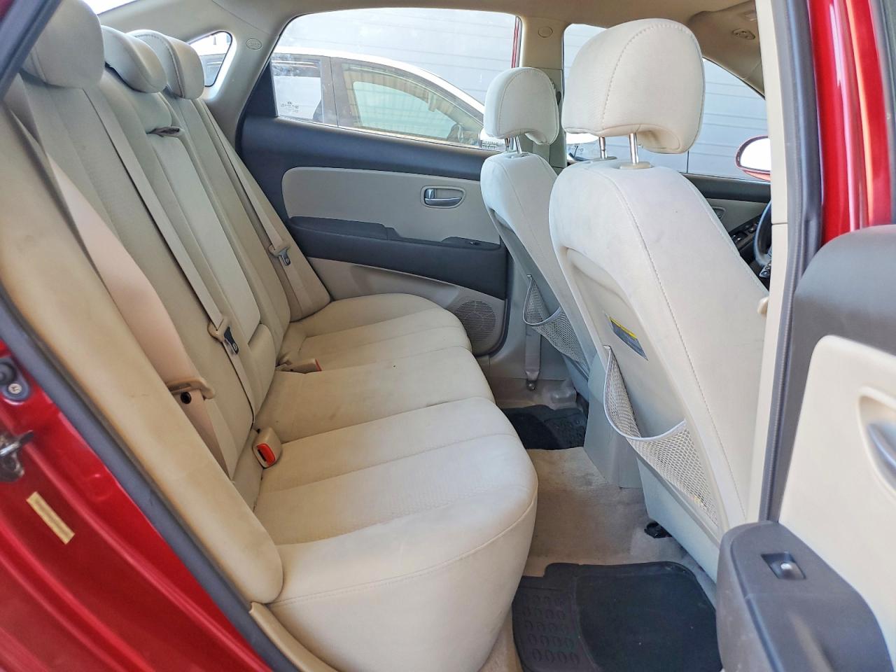 2007 Hyundai Elantra Gls Red vin: KMHDU46D47U200305