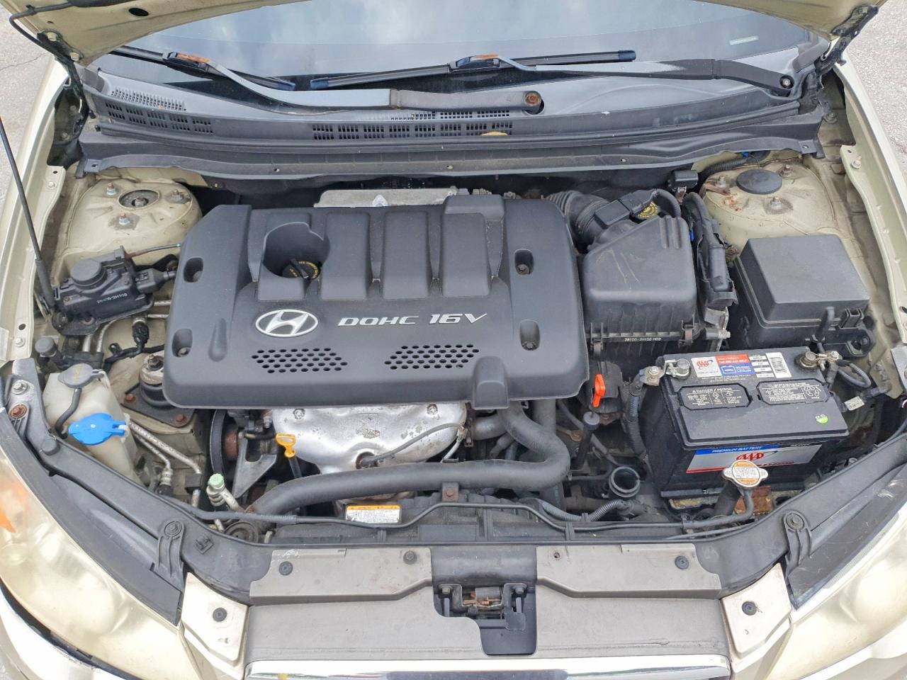 2007 Hyundai Elantra Gls/se/limited Tan vin: KMHDU46D47U223745