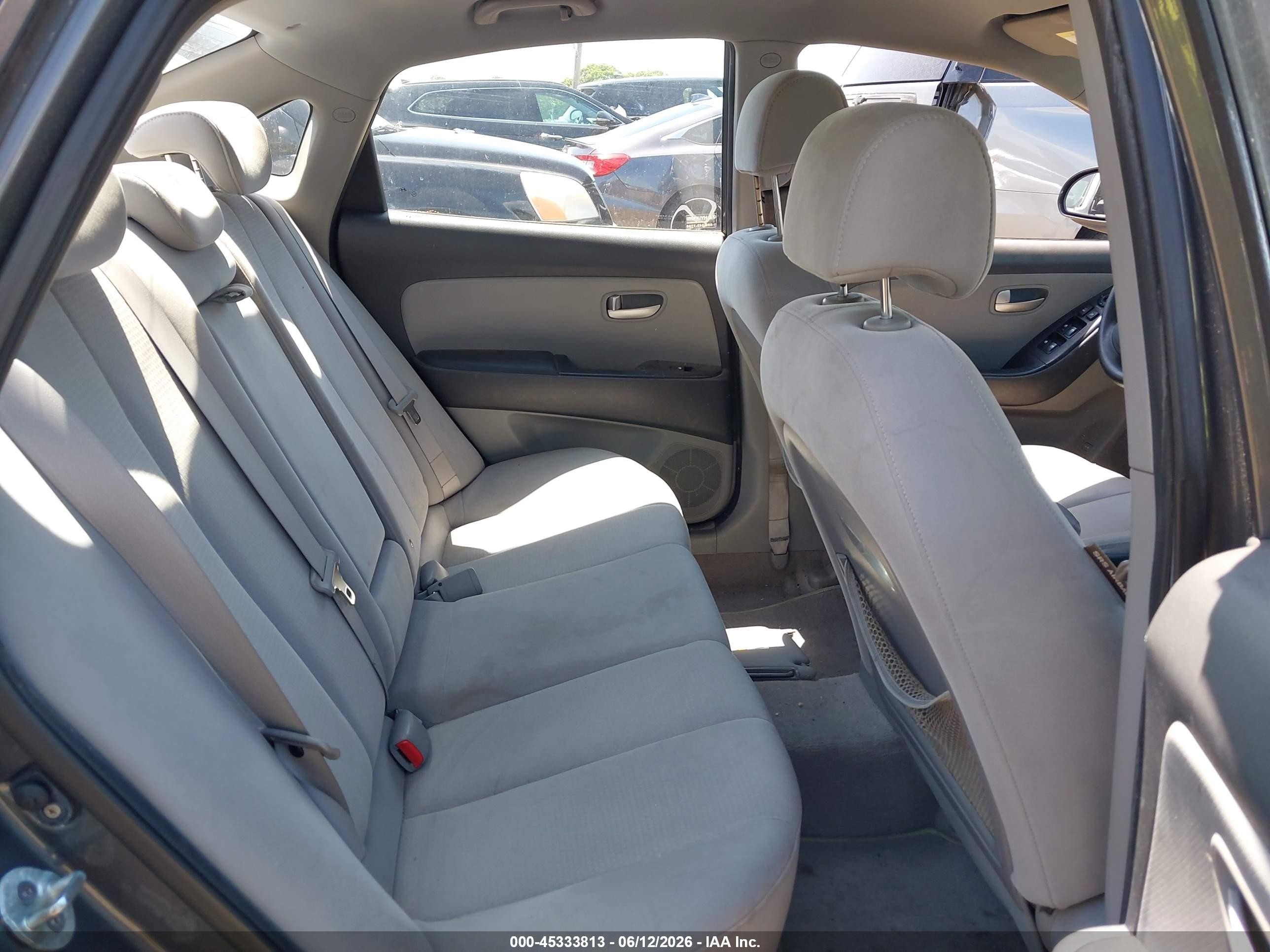 2007 Hyundai Elantra Gls/limited/ltd/se Beige vin: KMHDU46D47U254199