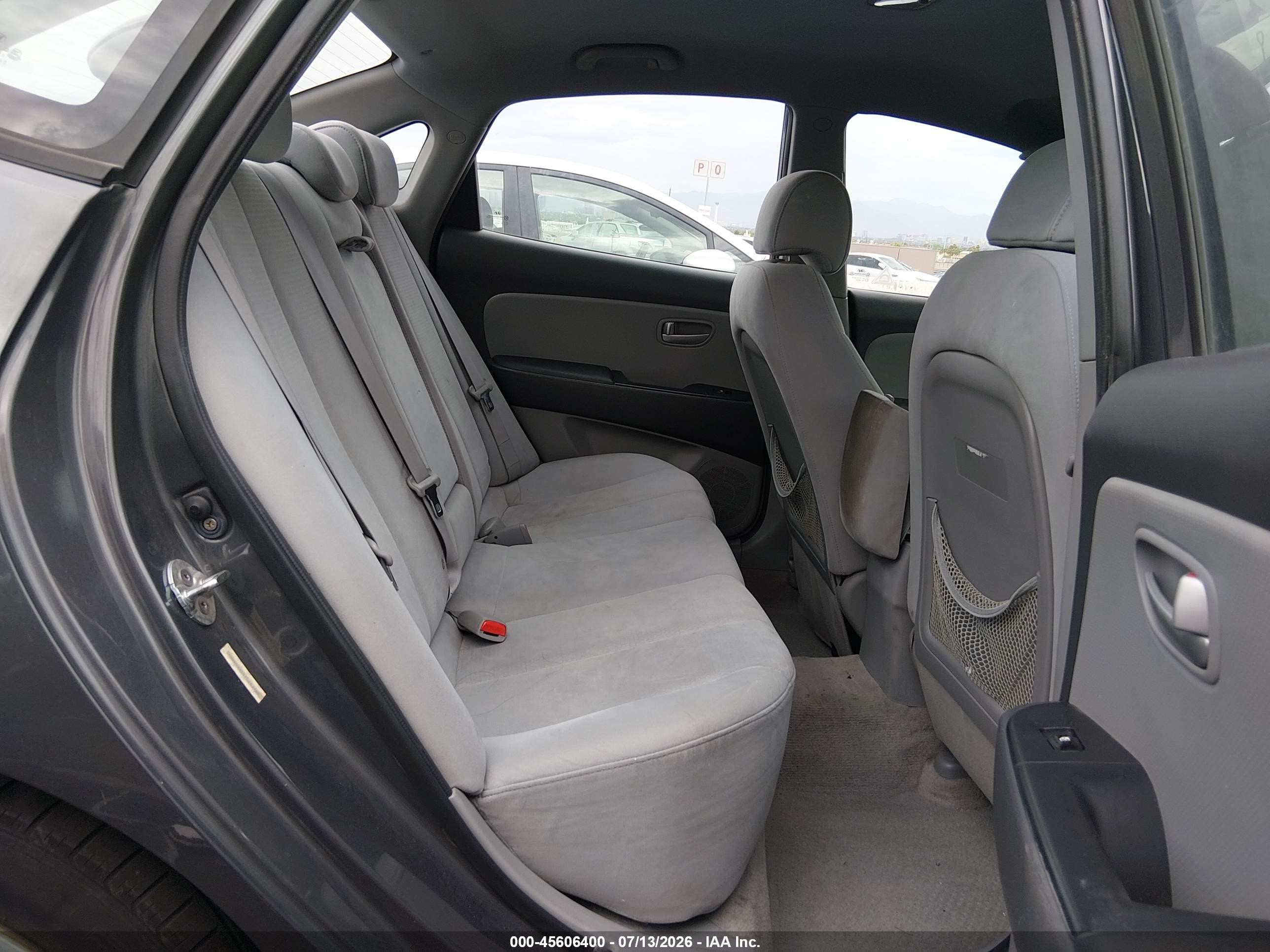 2007 Hyundai Elantra Gls/ltd/se Gray vin: KMHDU46D47U254705