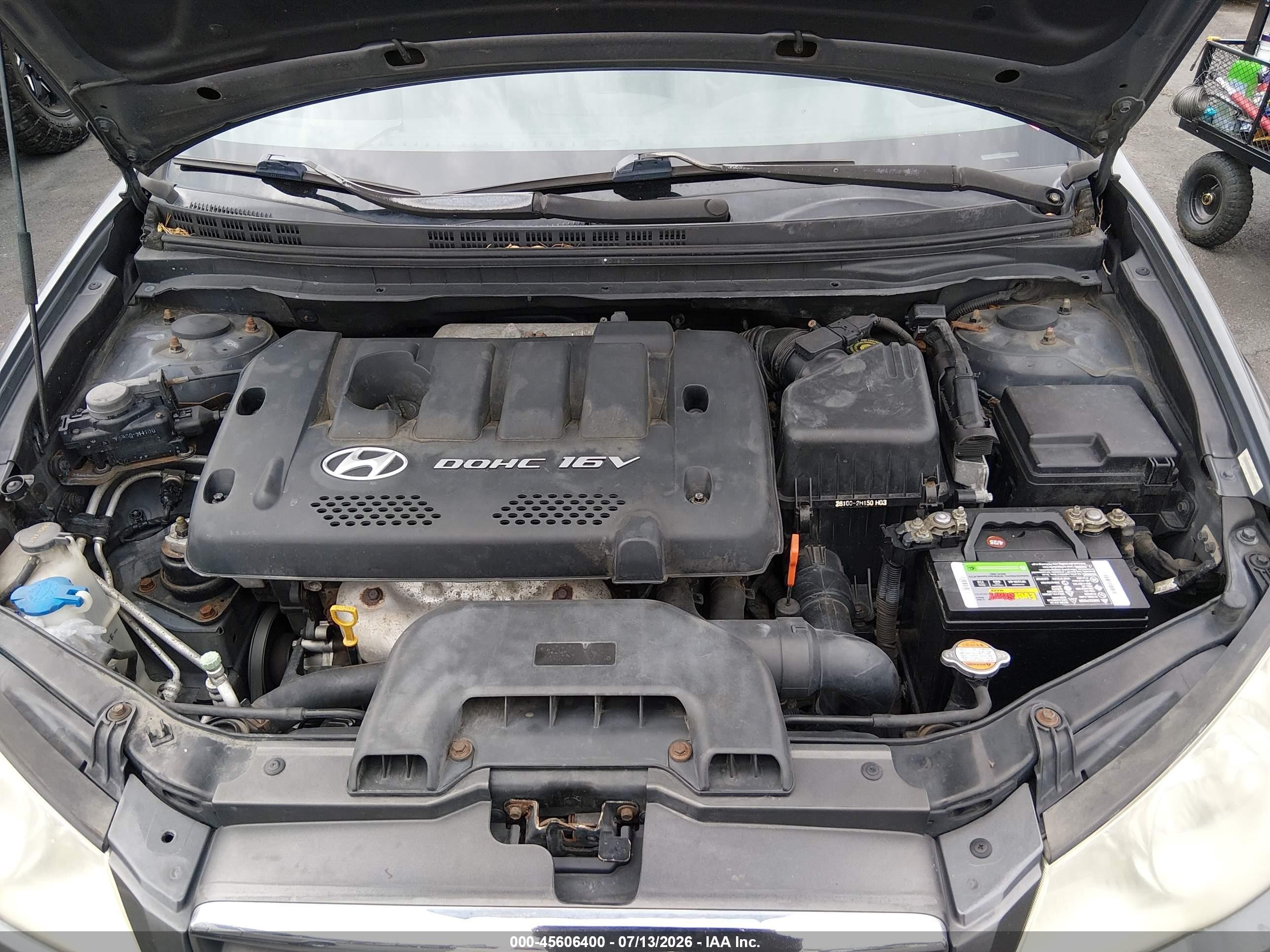 2007 Hyundai Elantra Gls/ltd/se Gray vin: KMHDU46D47U254705