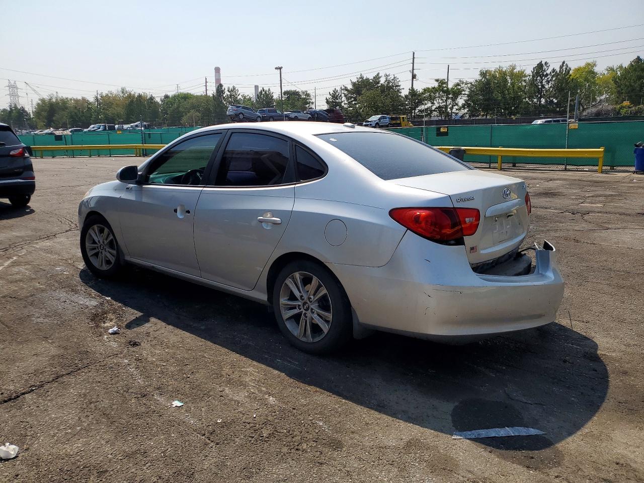 2008 Hyundai Elantra Gls Silver vin: KMHDU46D48U285826