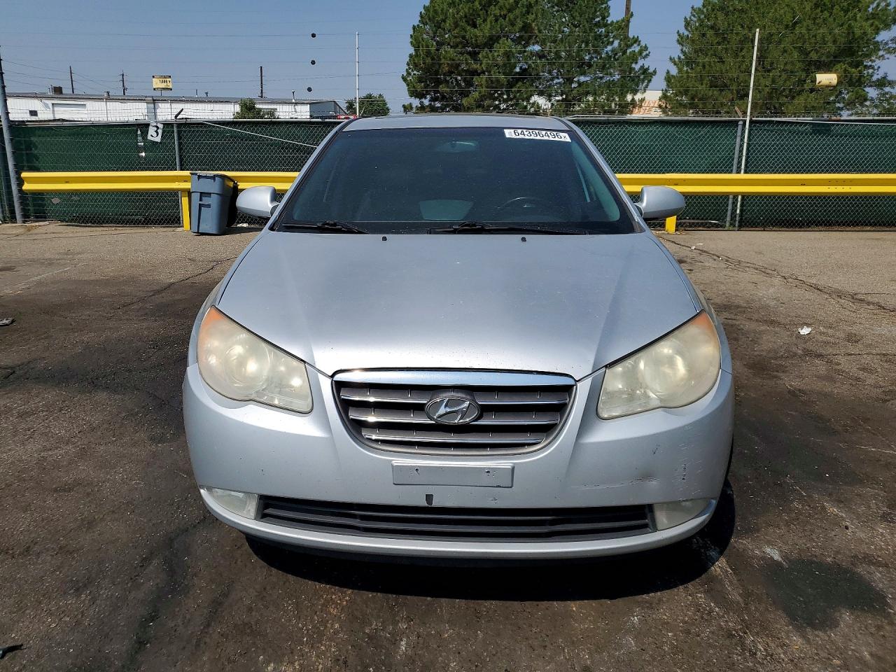 2008 Hyundai Elantra Gls Silver vin: KMHDU46D48U285826