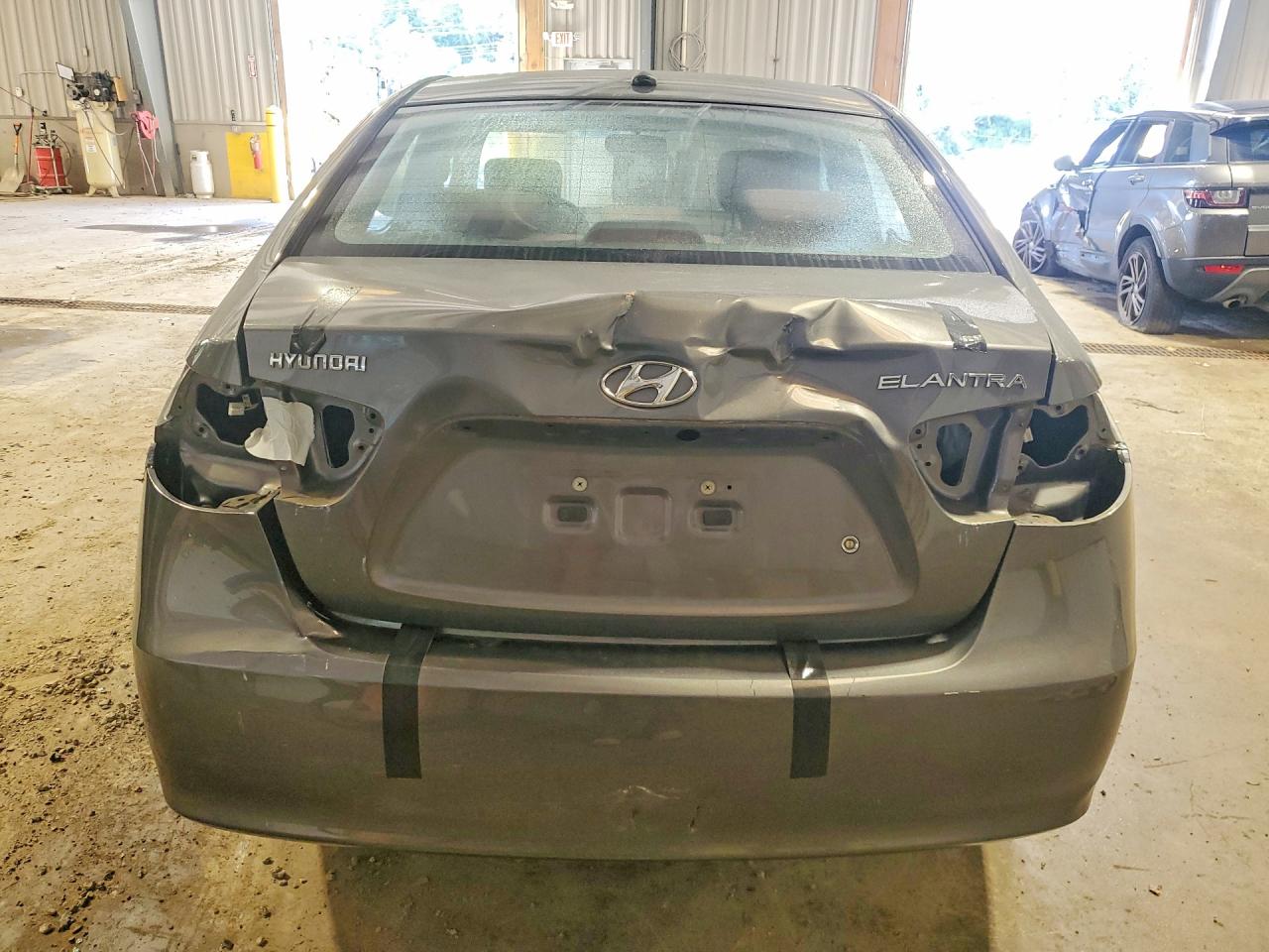 2008 Hyundai Elantra Gls Серый vin: KMHDU46D48U433800