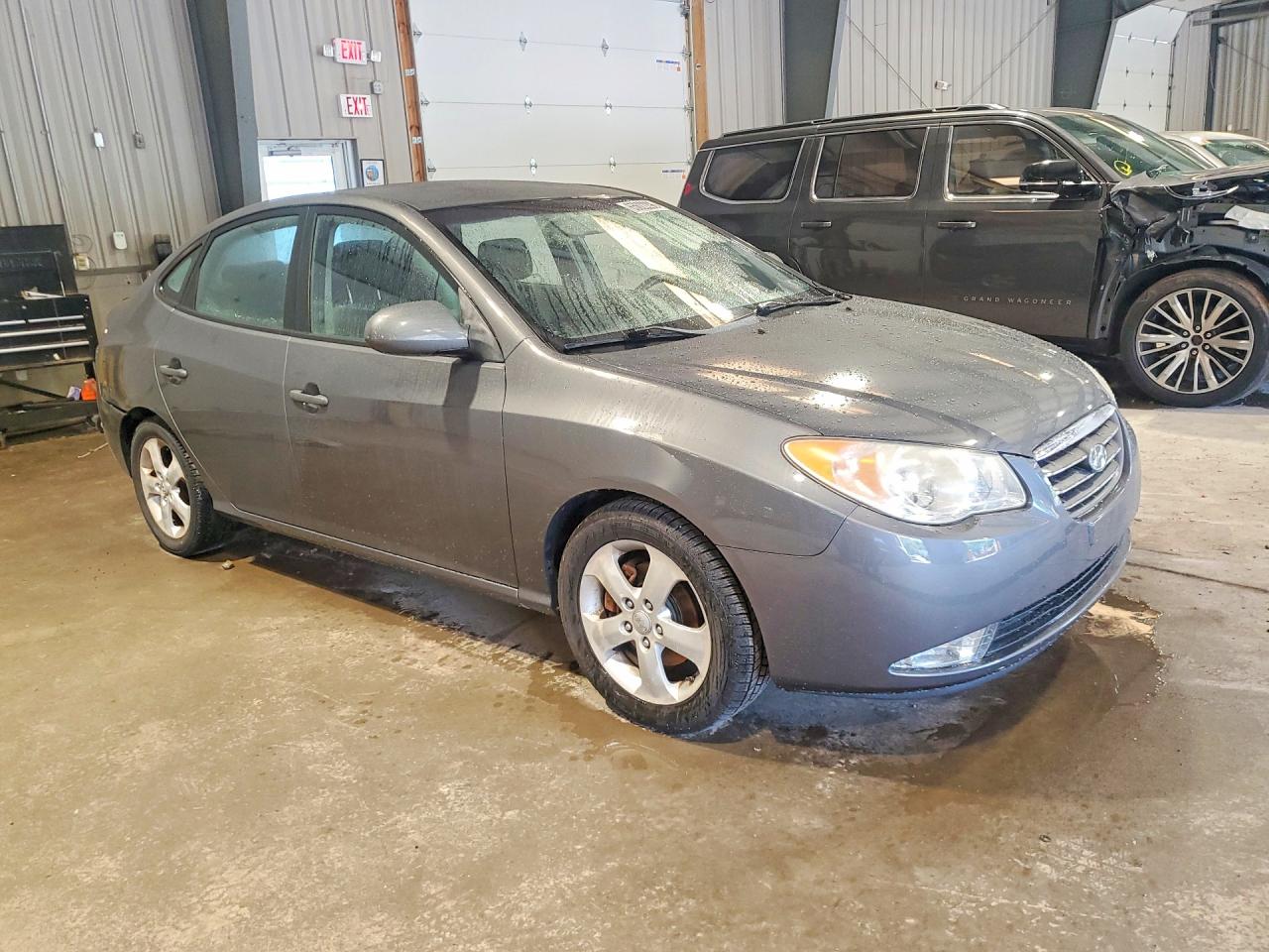 2008 Hyundai Elantra Gls Серый vin: KMHDU46D48U433800