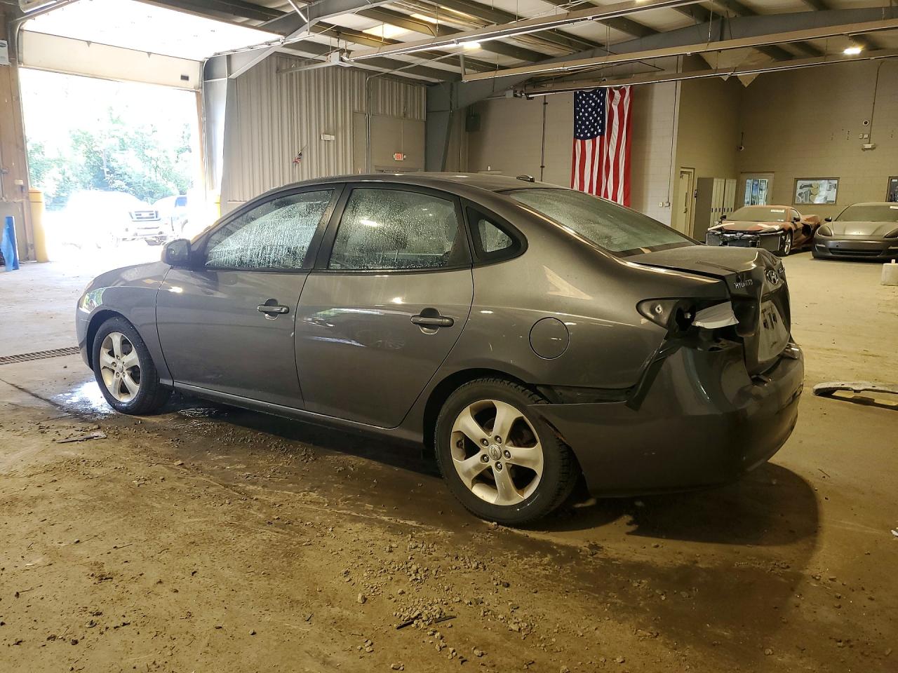 2008 Hyundai Elantra Gls Серый vin: KMHDU46D48U433800