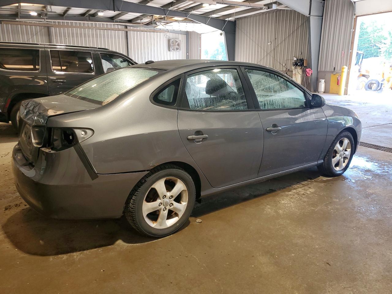 2008 Hyundai Elantra Gls Серый vin: KMHDU46D48U433800