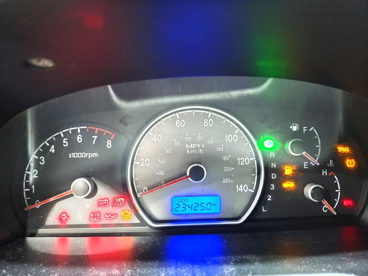 2008 Hyundai Elantra Gls Black vin: KMHDU46D48U489154