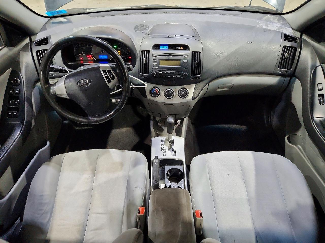 2008 Hyundai Elantra Gls Black vin: KMHDU46D48U489154