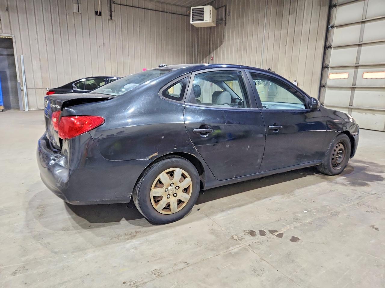 2008 Hyundai Elantra Gls Black vin: KMHDU46D48U489154