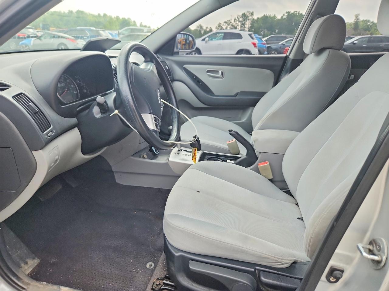 2008 Hyundai Elantra Gls Silver vin: KMHDU46D48U565357