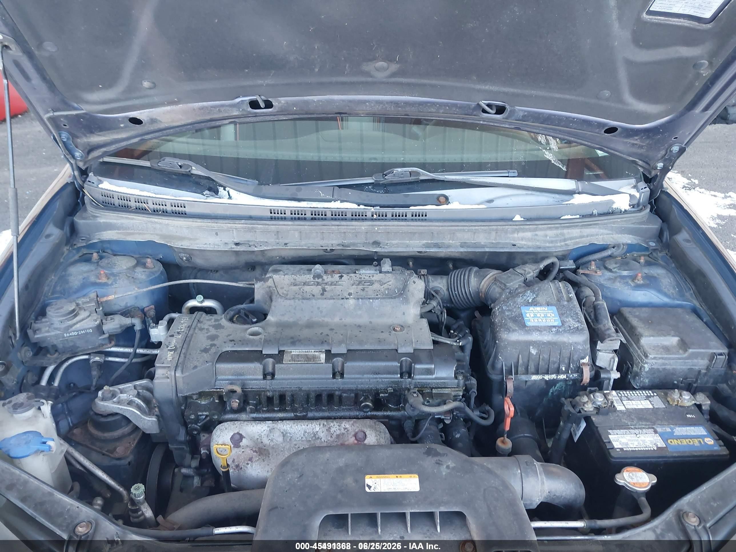 2008 Hyundai Elantra Gls/se Blue vin: KMHDU46D48U579047