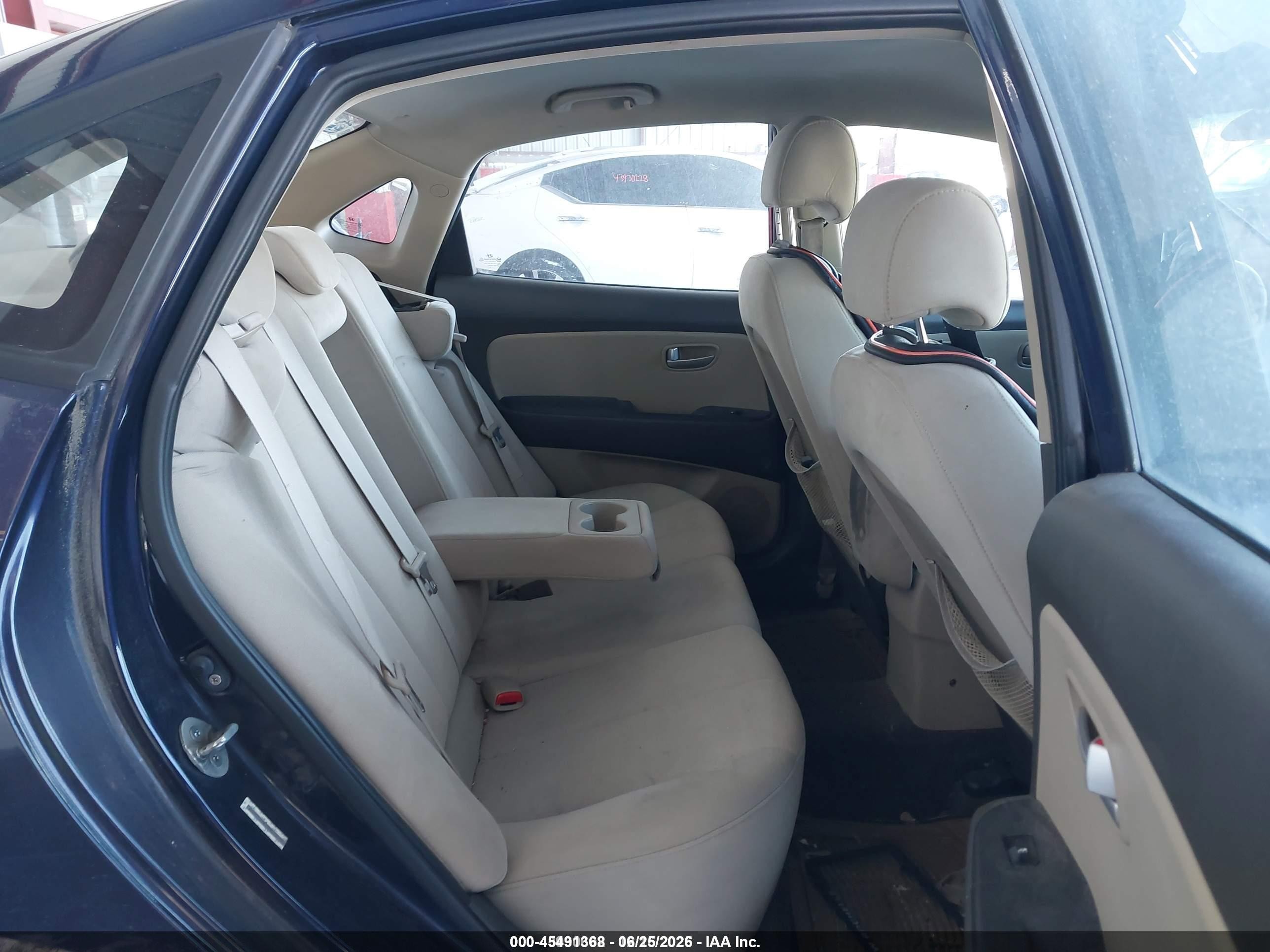 2008 Hyundai Elantra Gls/se Blue vin: KMHDU46D48U579047