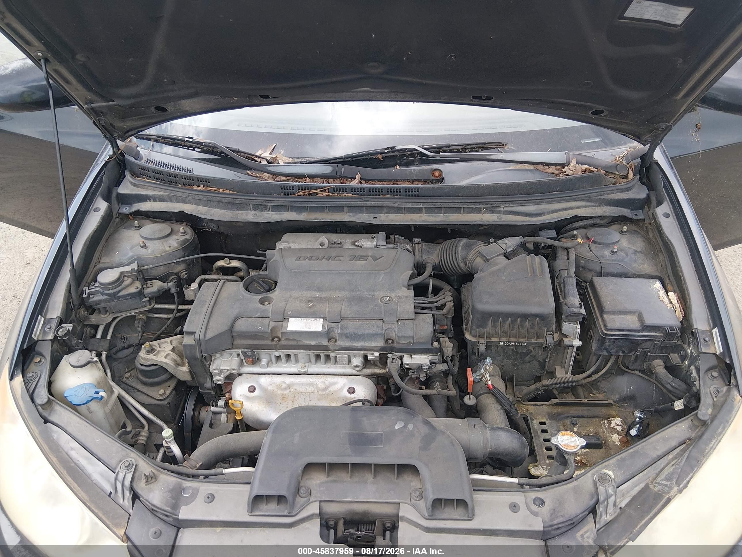 2009 Hyundai Elantra Se Black vin: KMHDU46D49U604935