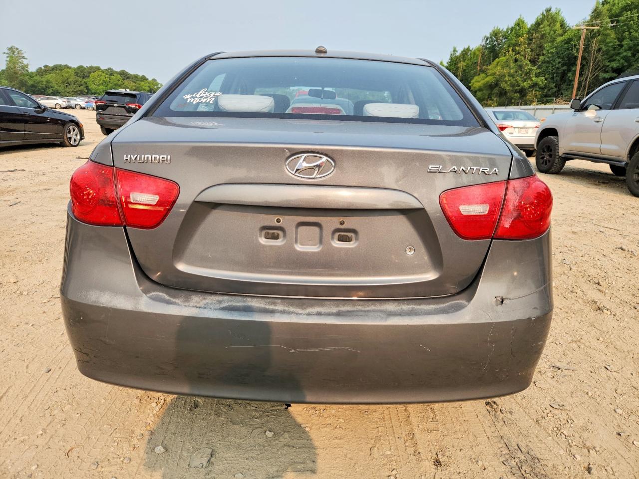 2009 Hyundai Elantra Gls Gray vin: KMHDU46D49U620262