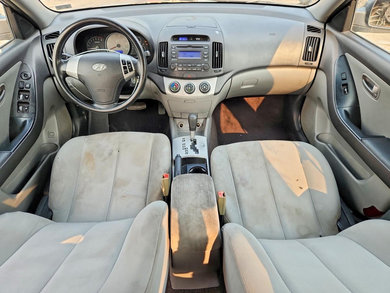 2009 Hyundai Elantra Gls Gray vin: KMHDU46D49U620262