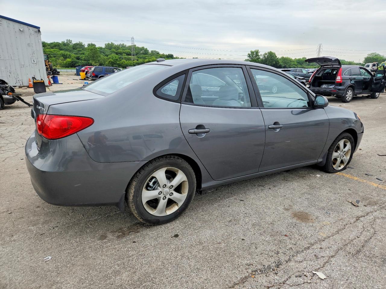 2009 Hyundai Elantra Se Gray vin: KMHDU46D49U629026