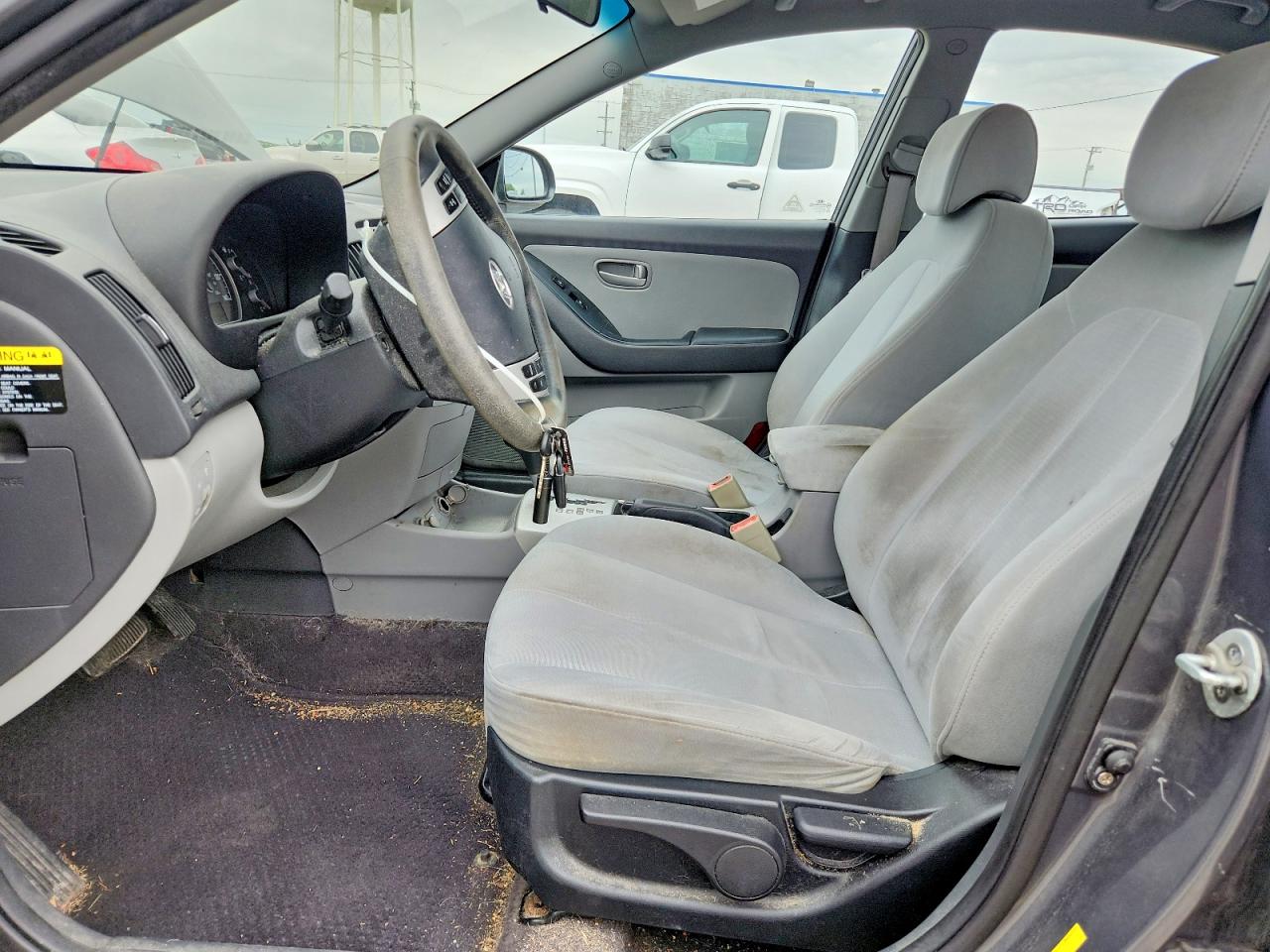 2009 Hyundai Elantra Se Gray vin: KMHDU46D49U629026