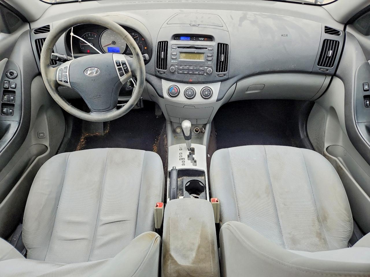 2009 Hyundai Elantra Se Gray vin: KMHDU46D49U629026