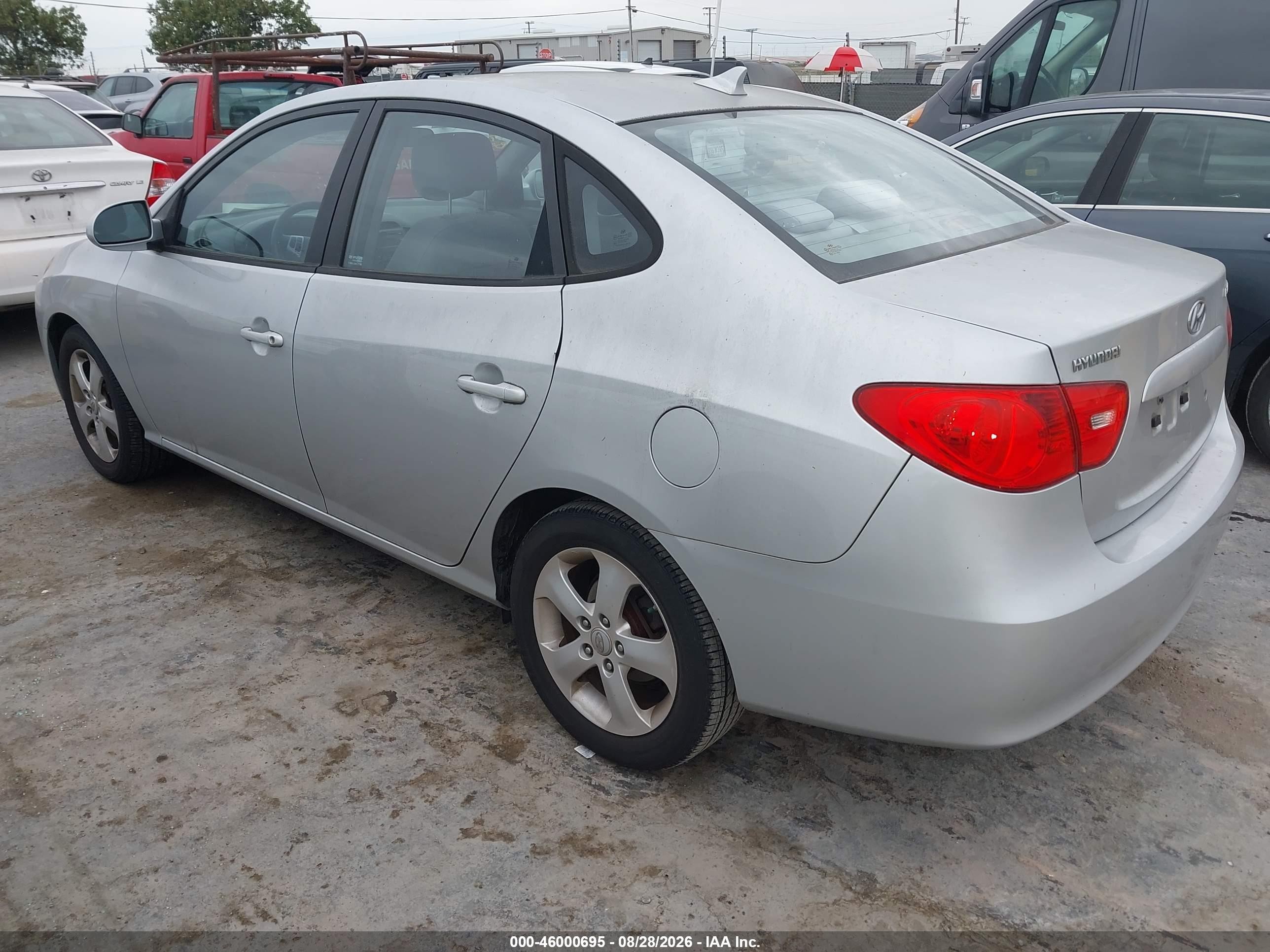 2009 Hyundai Elantra Se Silver vin: KMHDU46D49U659420