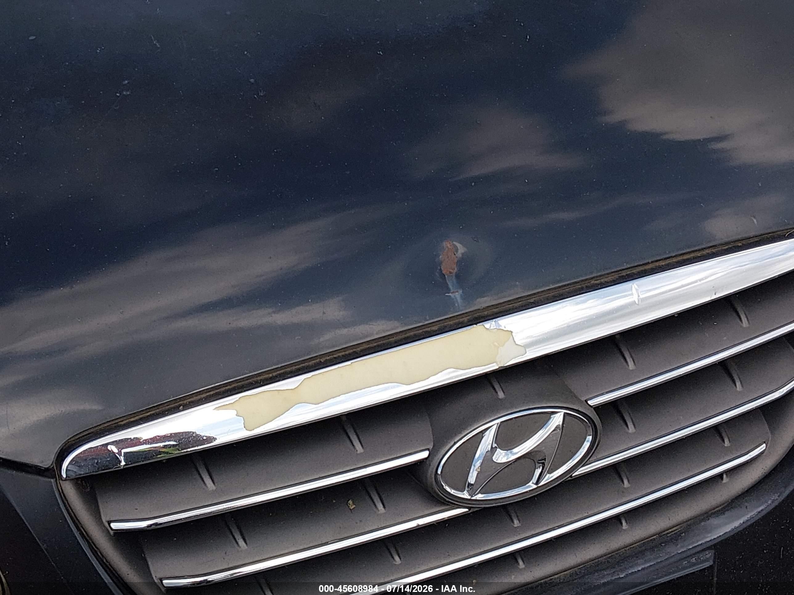 2009 Hyundai Elantra Gls Black vin: KMHDU46D49U690487
