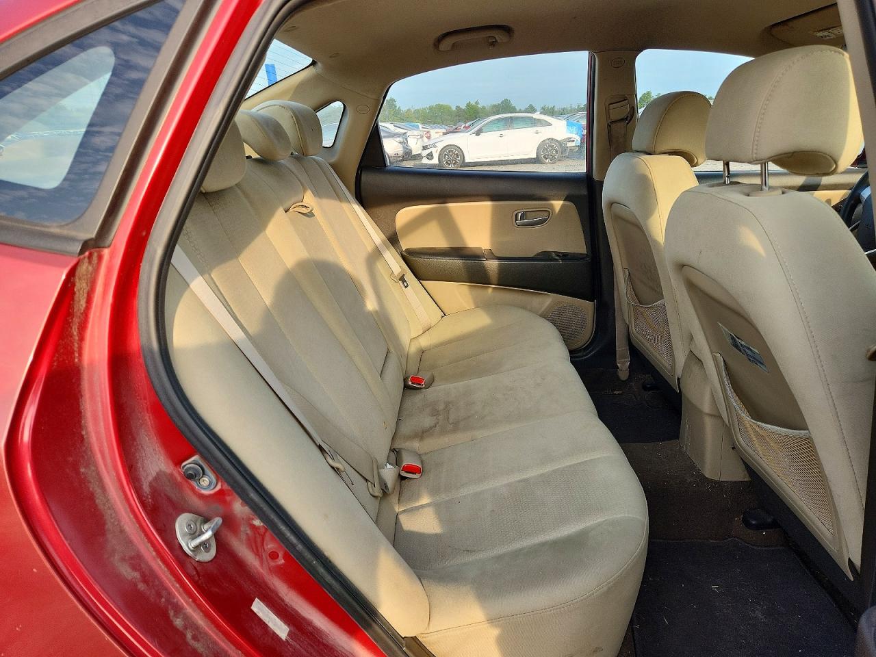 2009 Hyundai Elantra Gls Red vin: KMHDU46D49U739302