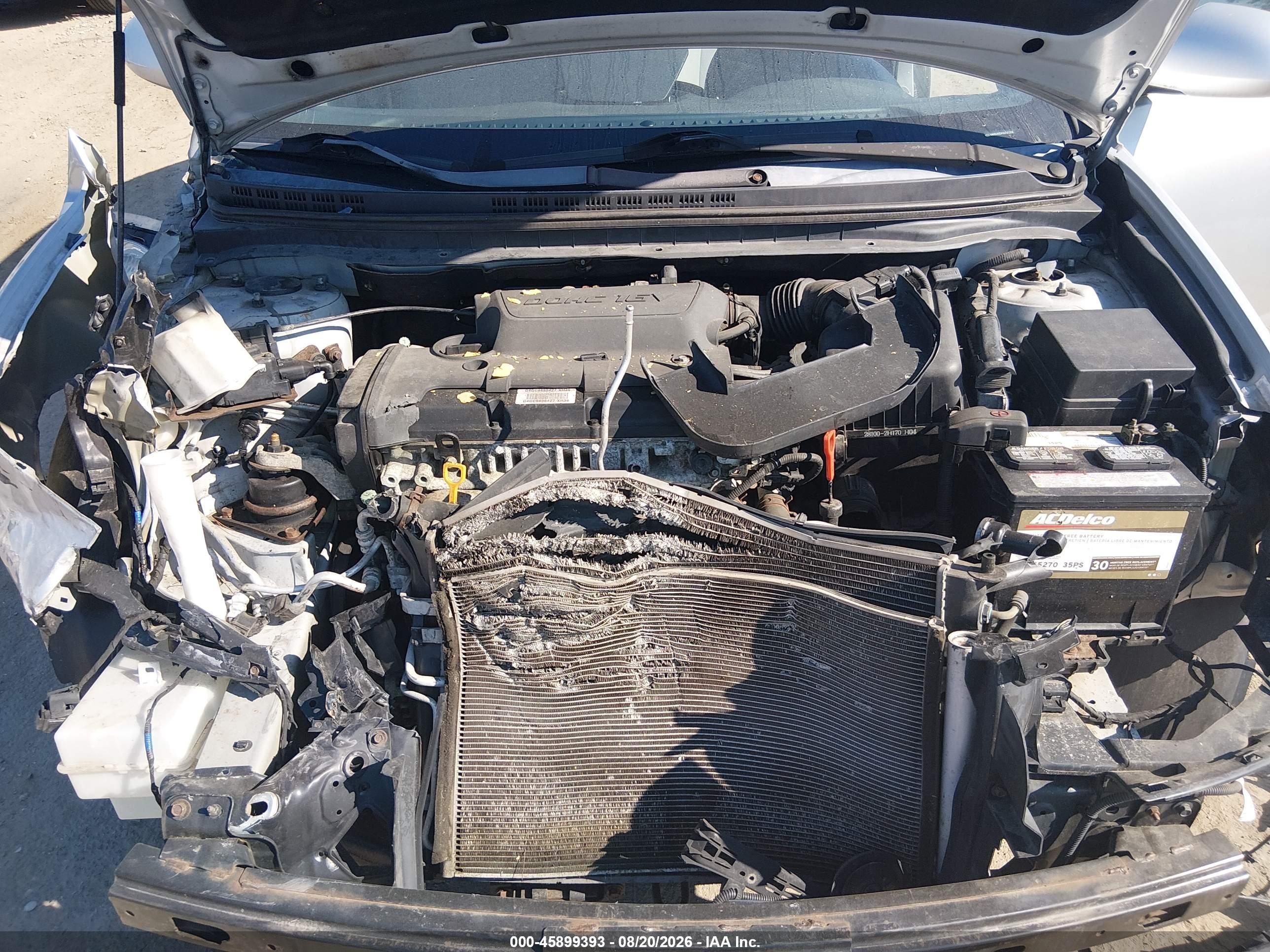 2009 Hyundai Elantra Gls Silver vin: KMHDU46D49U741356