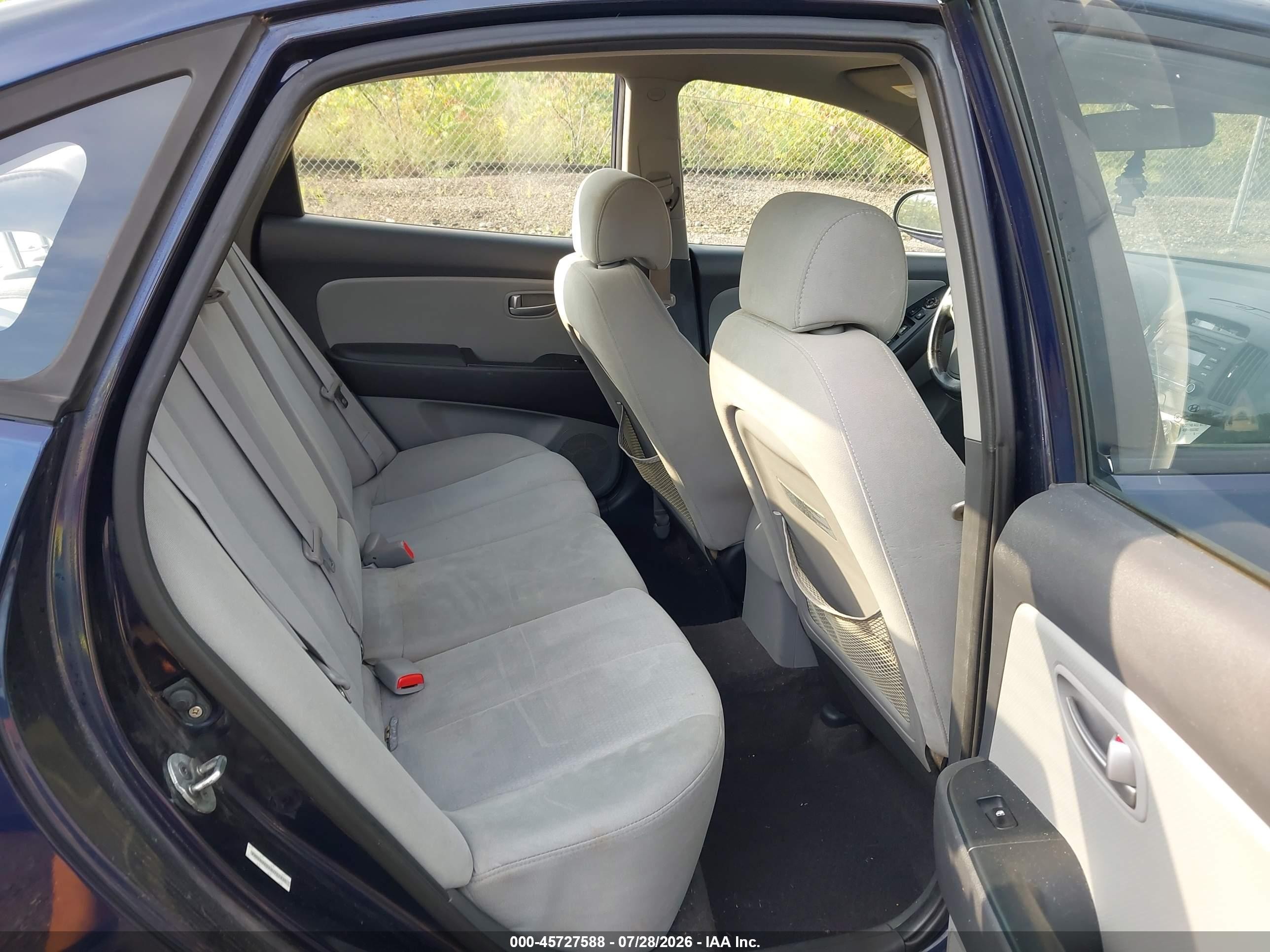 2009 Hyundai Elantra Se Navy vin: KMHDU46D49U751935