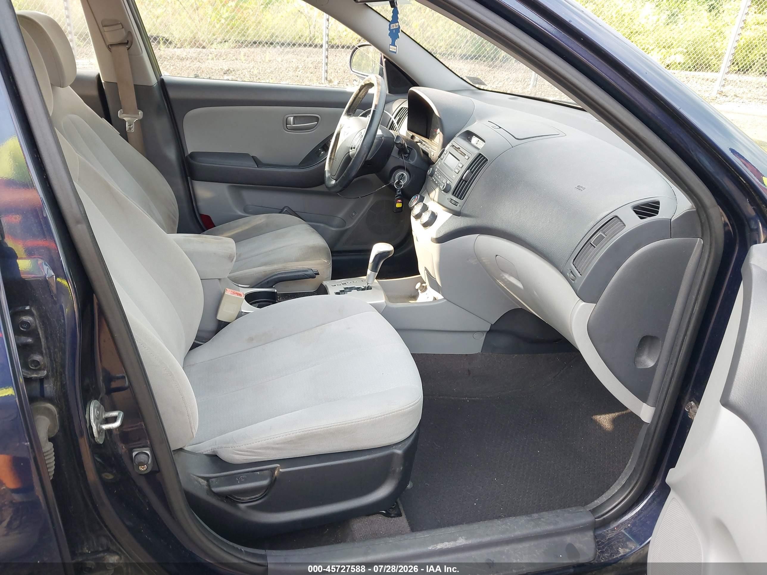 2009 Hyundai Elantra Se Navy vin: KMHDU46D49U751935