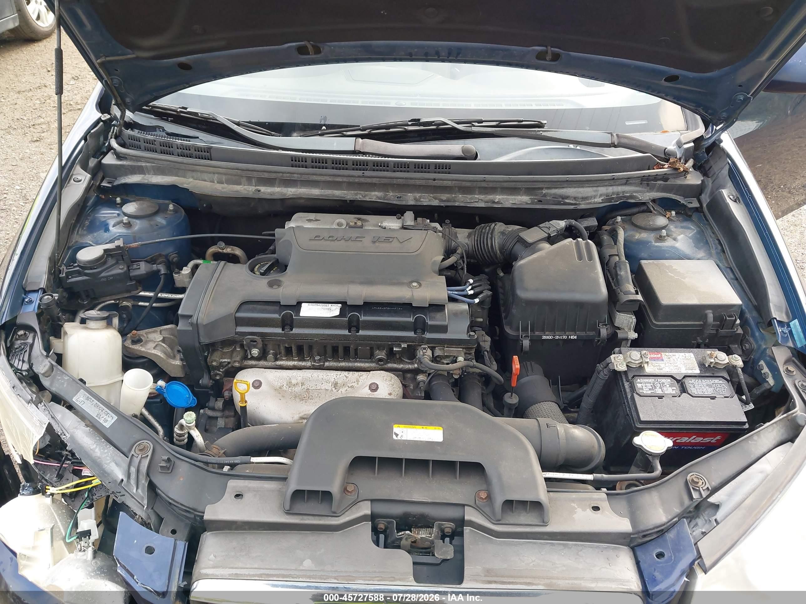 2009 Hyundai Elantra Se Navy vin: KMHDU46D49U751935