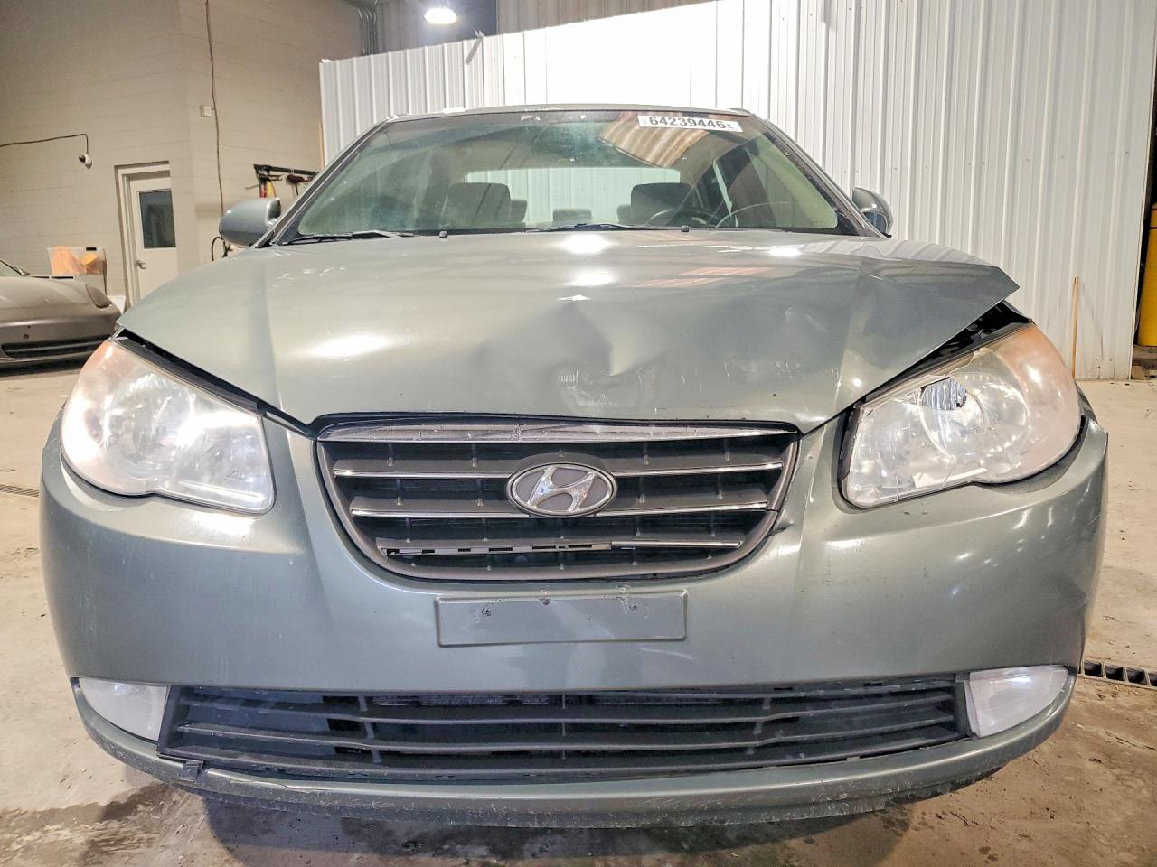 2009 Hyundai Elantra Gls Gray vin: KMHDU46D49U753040