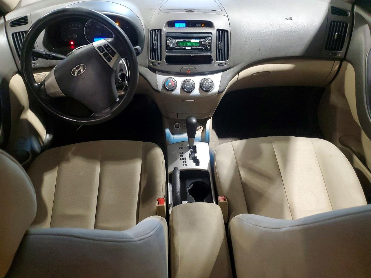 2009 Hyundai Elantra Gls Gray vin: KMHDU46D49U753040